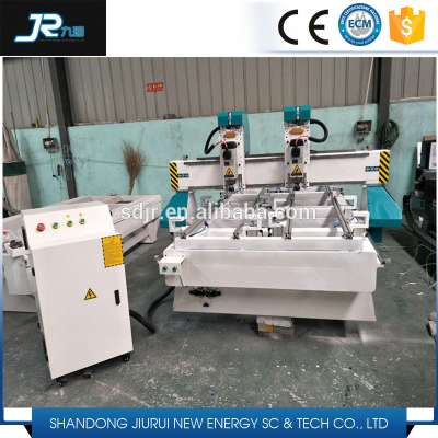 China Equipment 1325 3kw 4 axis 3D wood cnc router price with CE